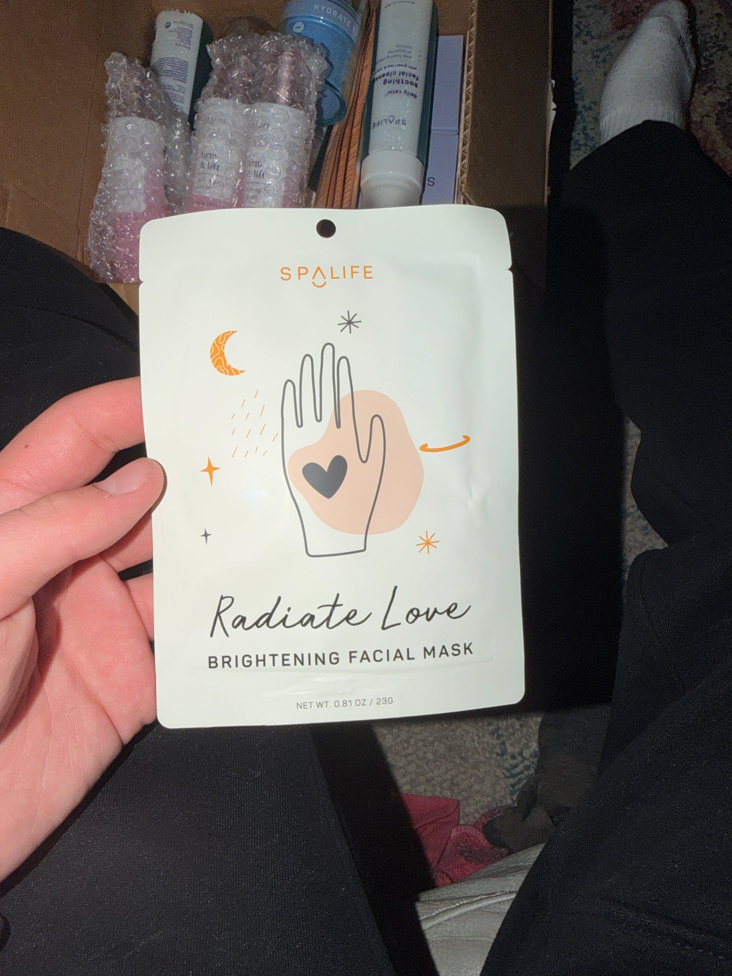 Radiate love SL mask