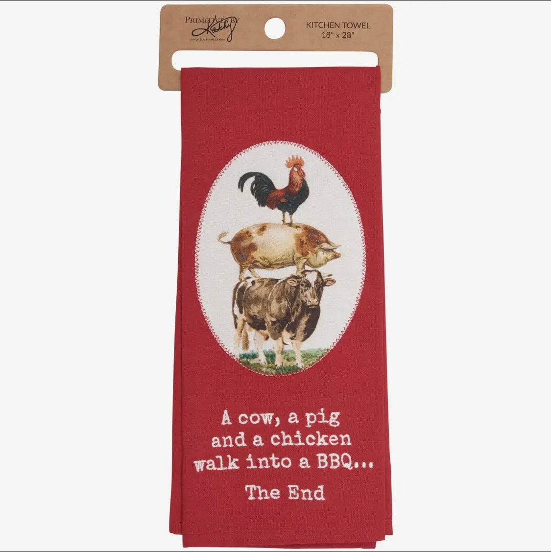 Farm dish towel