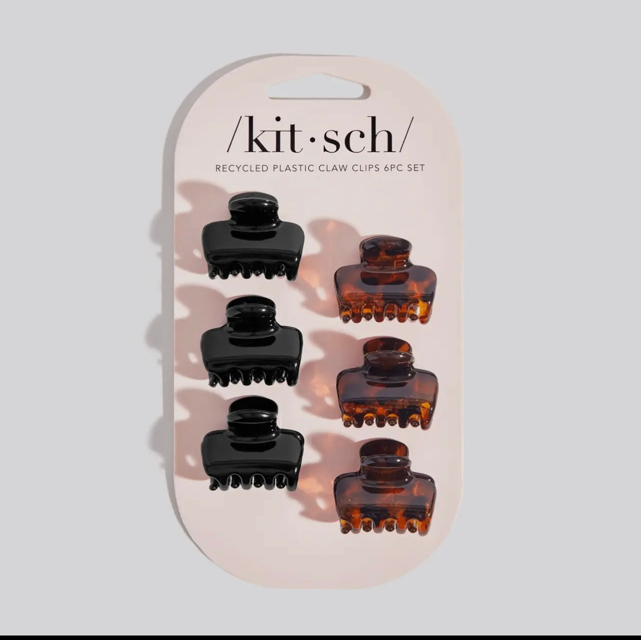 Mini puffy claw clips