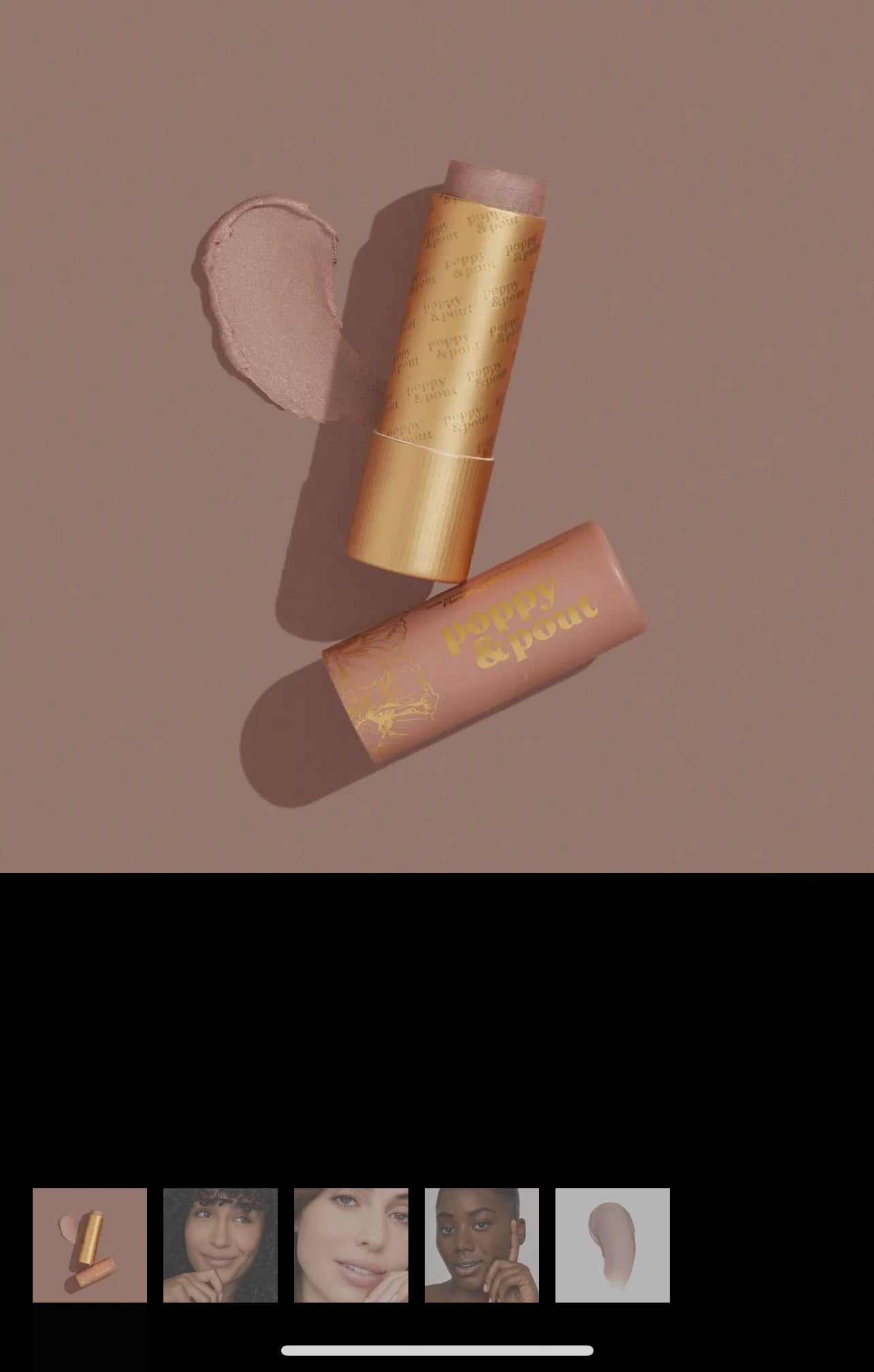 Poppy & Pout lip tint, Faye