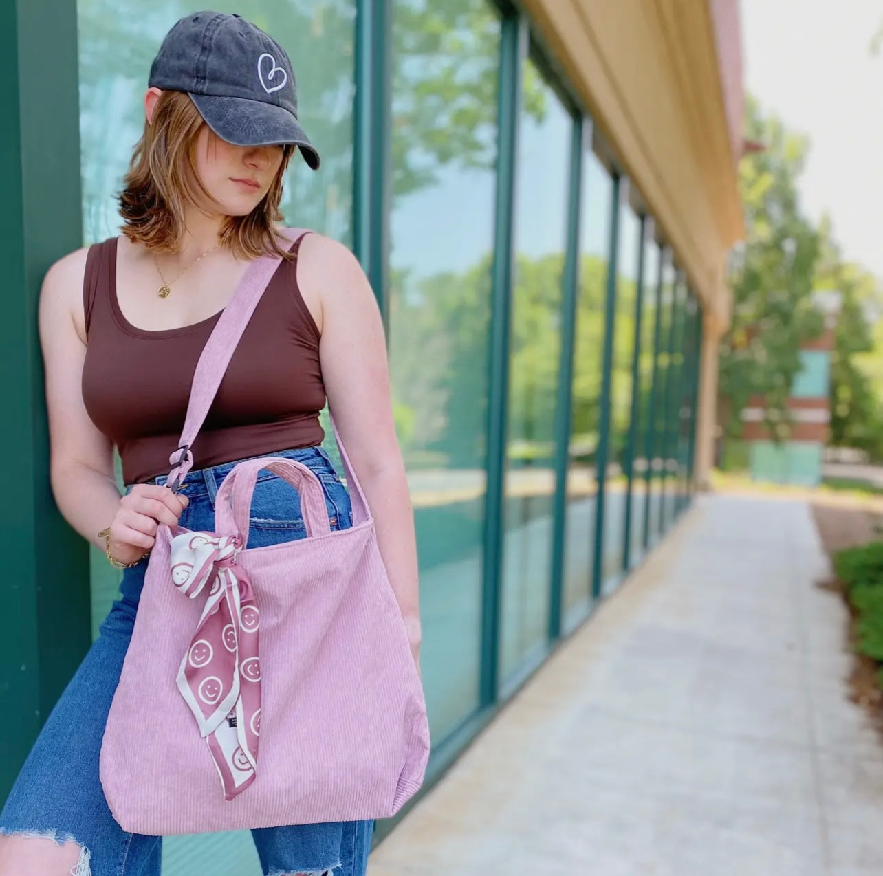 Every day corduroy tote