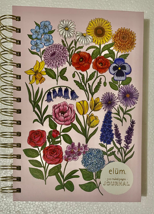 Floral notebook