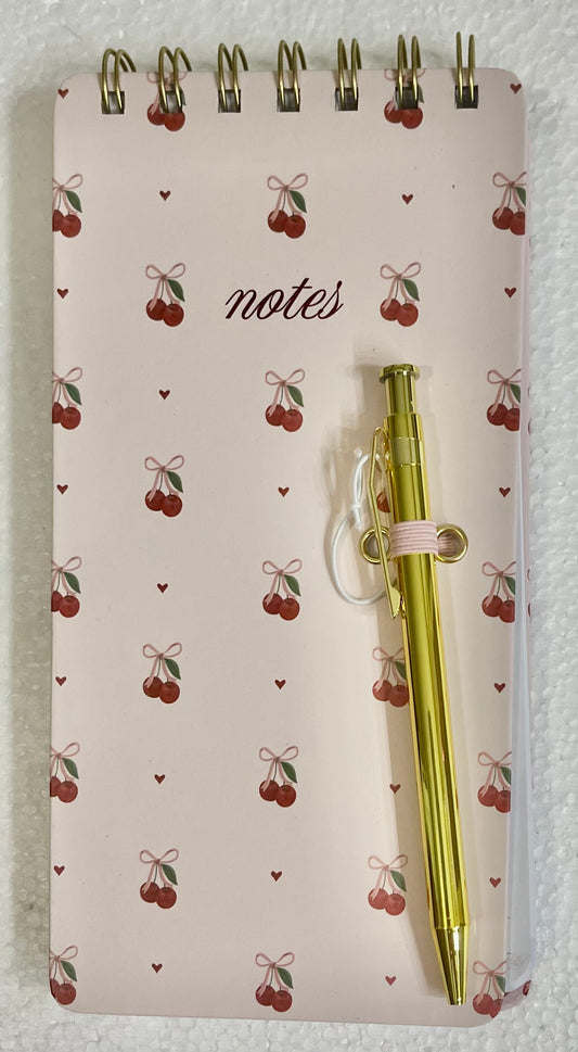 Cherry notebook