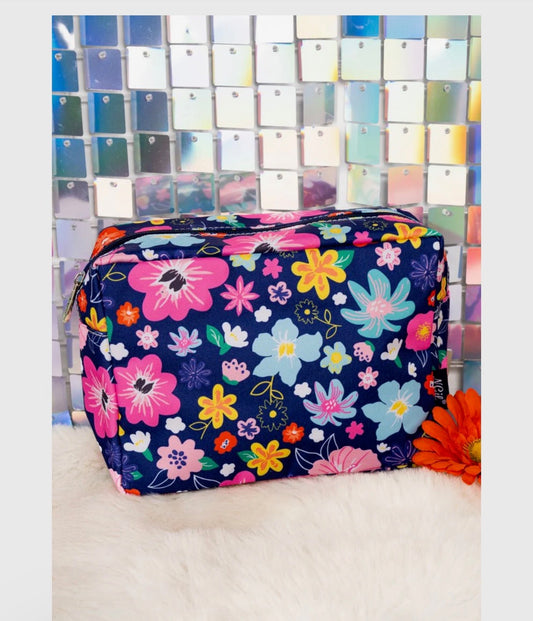 Floral Makeup Bag