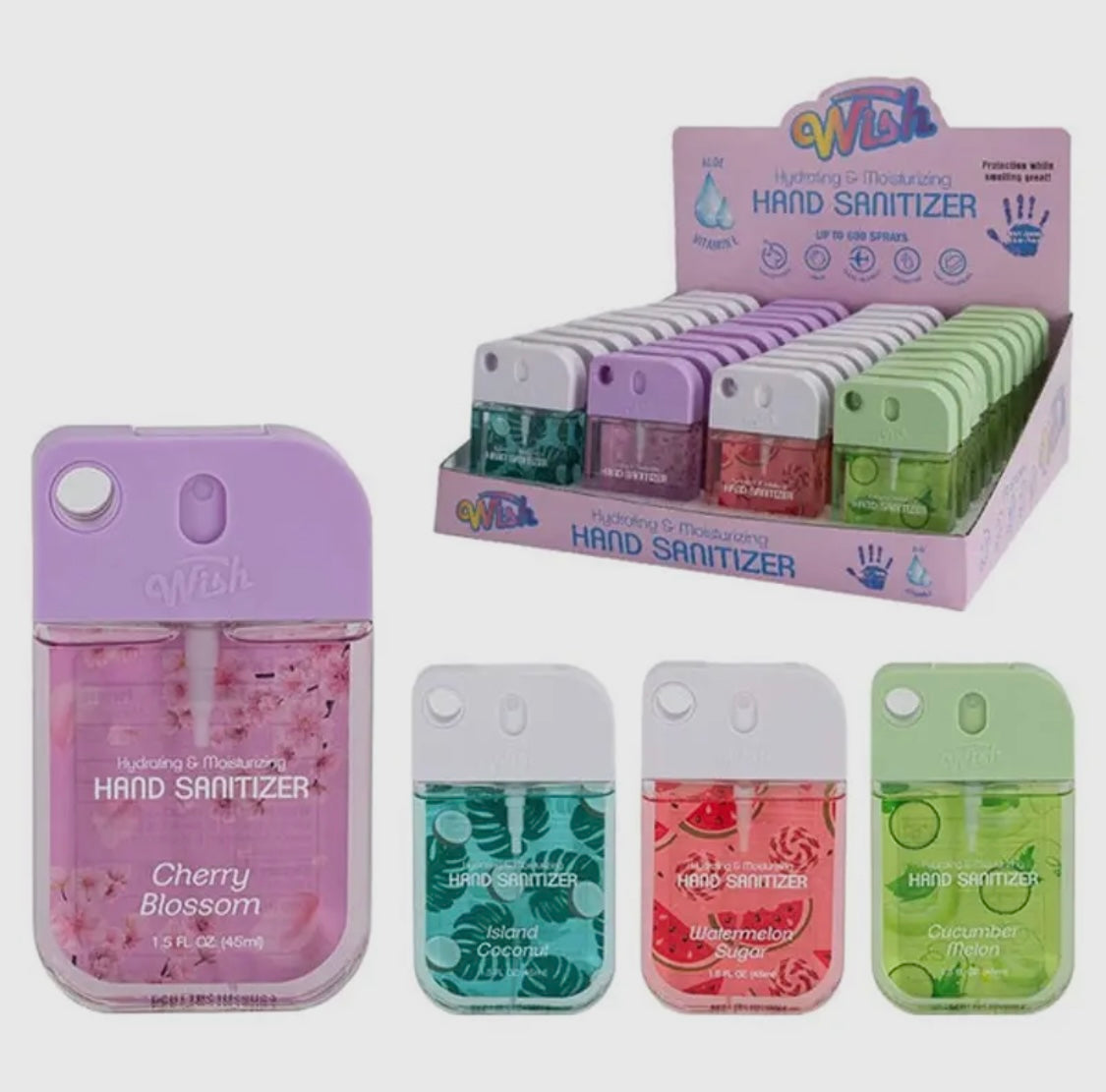 Hand sanitizer spray