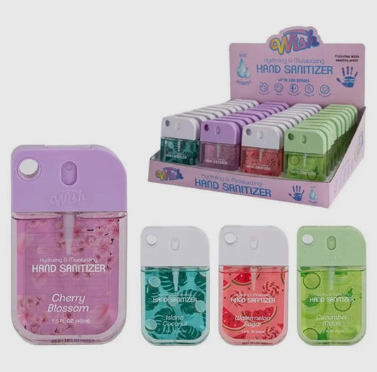 Hand sanitizer spray