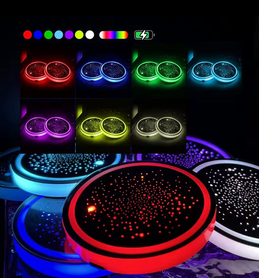Light up coasters