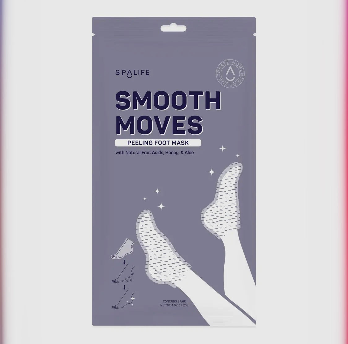 Smooth moves foot mask