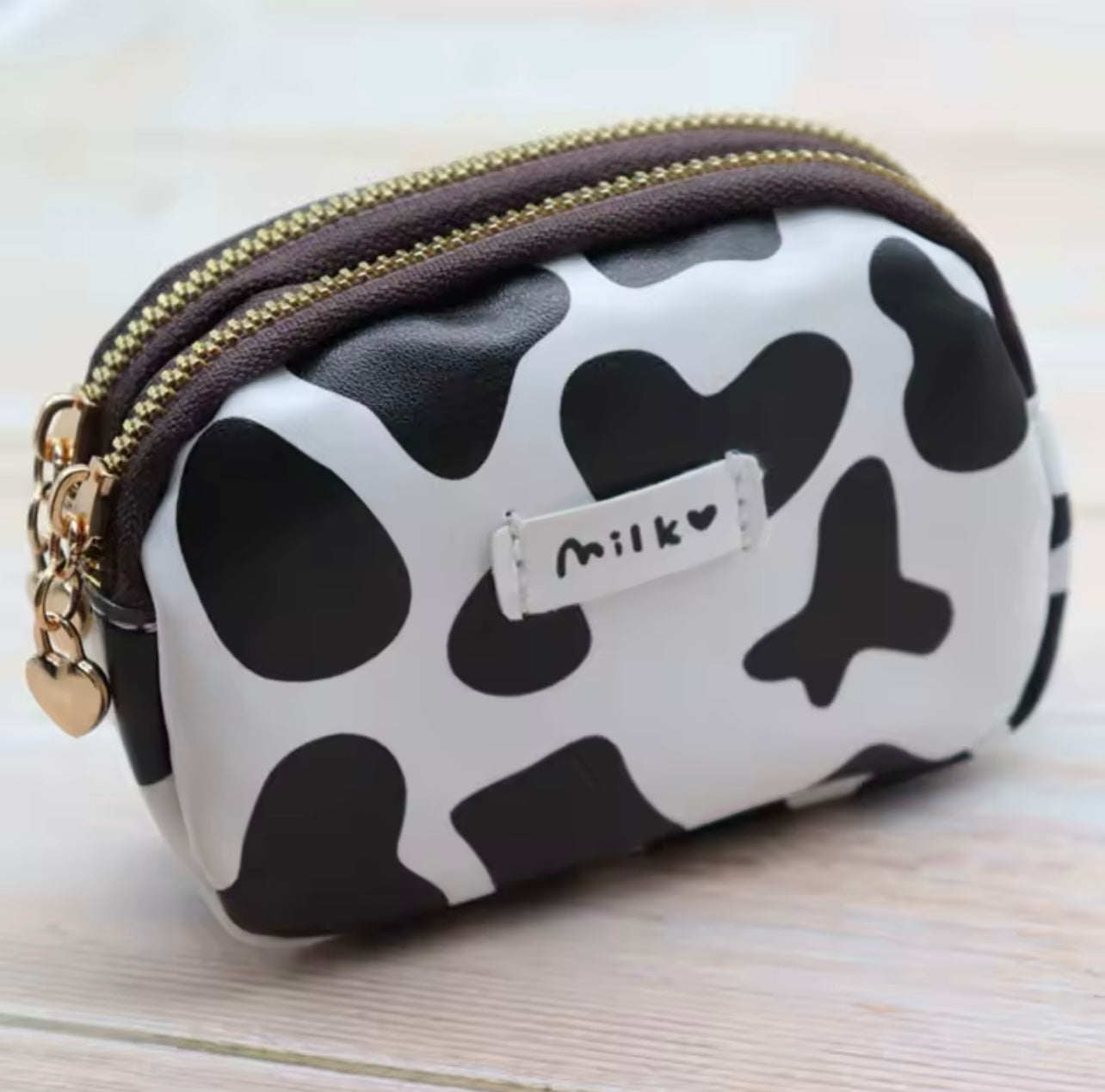 Cow Print Wallet