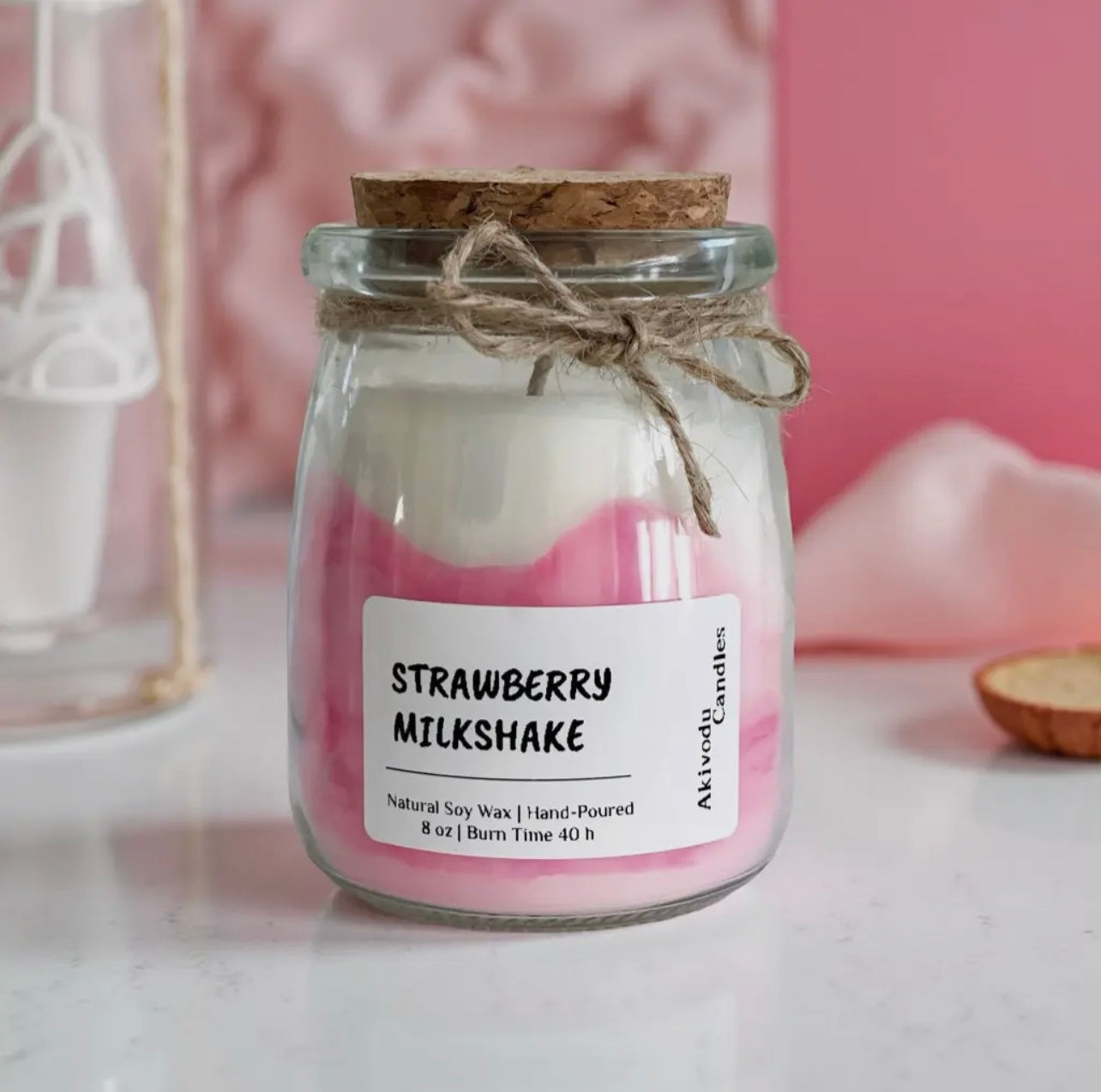 Strawberry milkshake