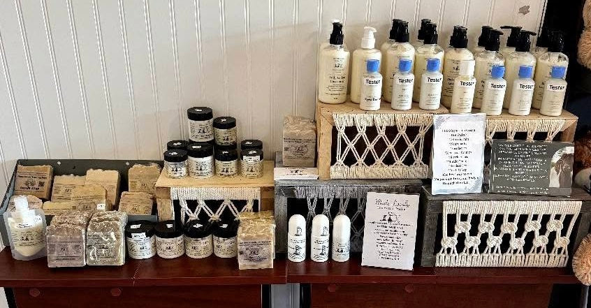 Goat milk lotion