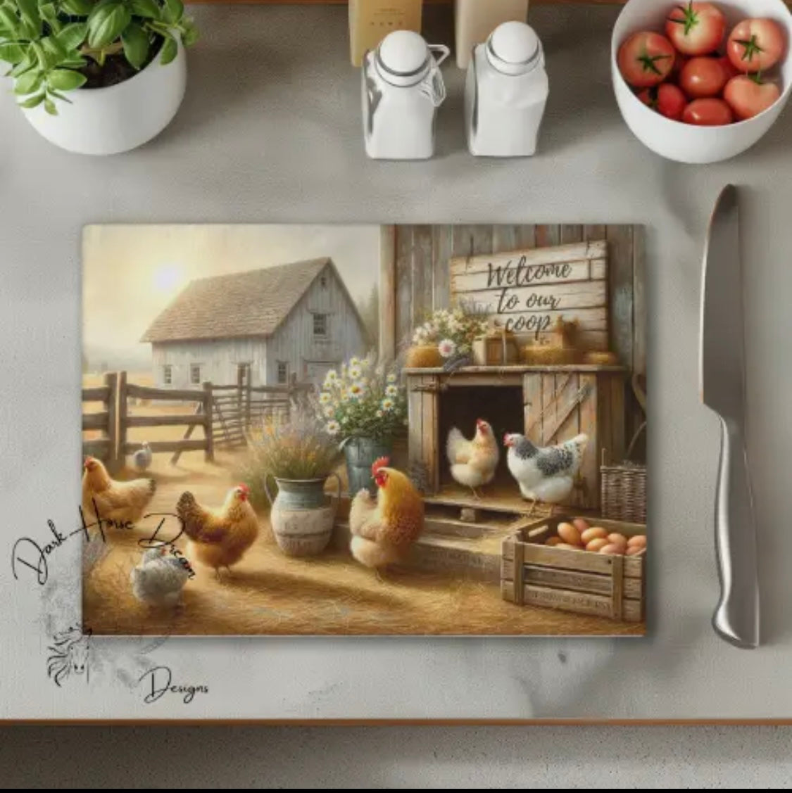 Glass cutting Boards