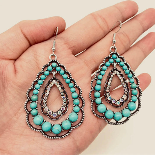 Western earrings