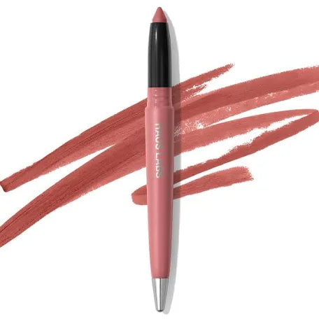 Monster Haus labs crayon peach matte, and light peony matte