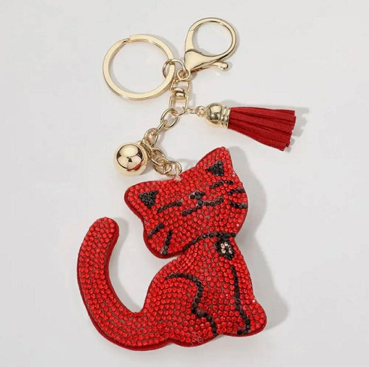 Kitty keychain/purse charm